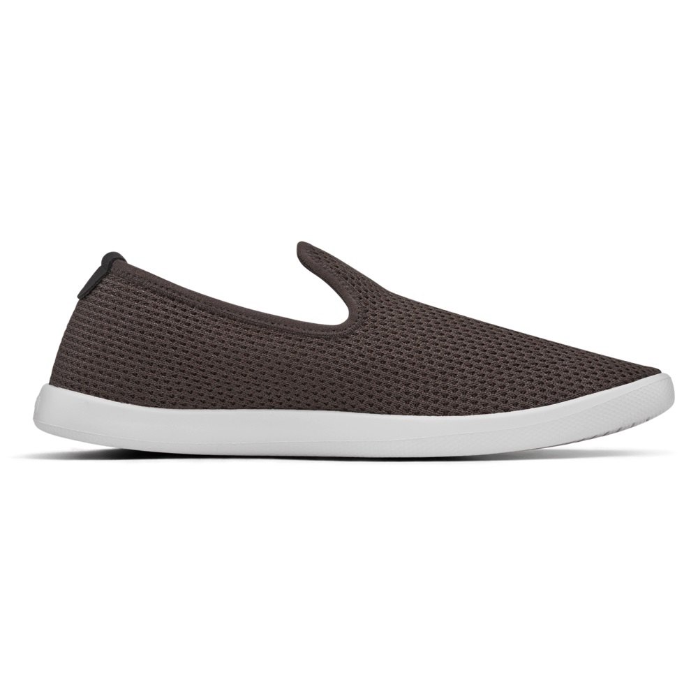 Allbirds Women\'s Slip-Ons Dark Grey - Tree Loungers - 38701JASH